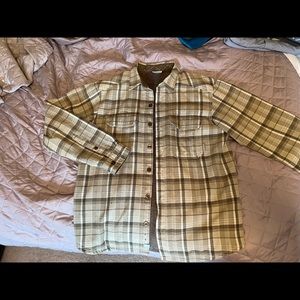 Columbia shearling shirt jacket vintage